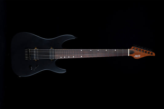 Jet Guitars - JS-507 Black 7 Strings Electric Guitar