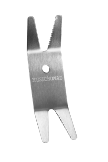Music Nomad - Premium Spanner Wrench with Microfiber Suede Backing