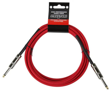 Strukture - 10Ft Instrument Cable, 6mm Woven - Red