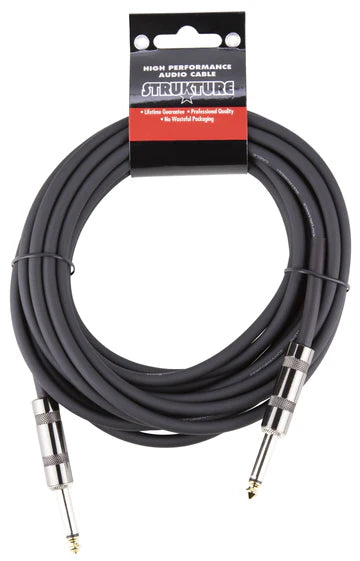 Strukture - 18.6Ft Instrument Cable, 6mm PVC