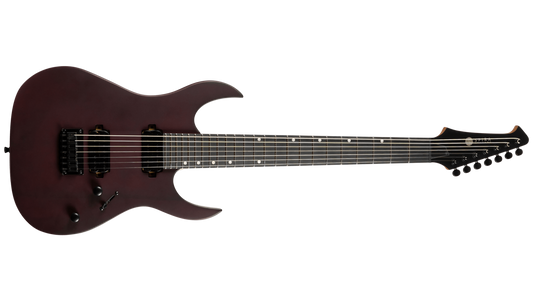Spira Guitars - S-407 MWR Wine Red 7 String Electric Guitar