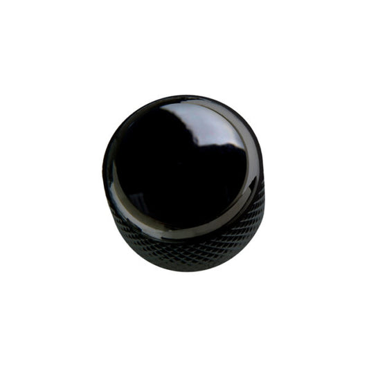 Q-Parts - Acrylic Black on Dark Black Dome Knob