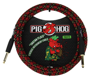 Pig Hog - "Tartan Plaid" Instrument Cable 10ft
