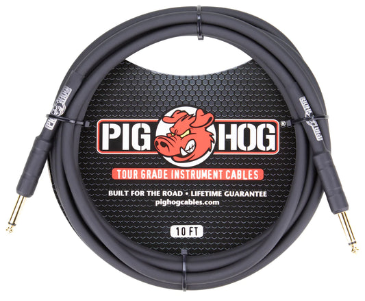 Pig Hog - 1/4 8mm Instrument Cable 10ft