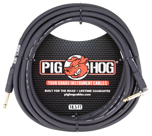 Pig Hog - 1/4 Instrument Cable 18.5ft - Right Angle