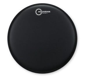 Aquarian Drumheads - Response 2 Texture Coated Black Drumhead