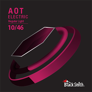 Black Smith - Coated Nickel Round Wound Electric Guitar Strings AOT