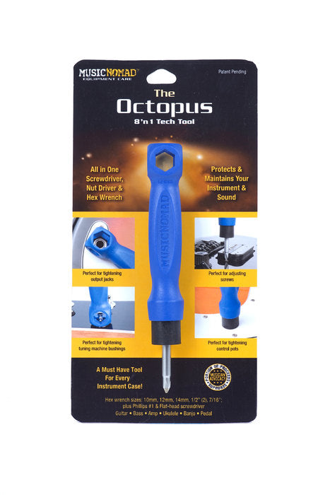 Music Nomad- The Octopus 8 'n 1 Tech Tool