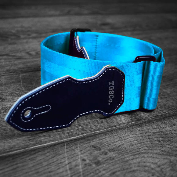 TGSCo - Cliffhanger Arctic Blue Guitar Strap