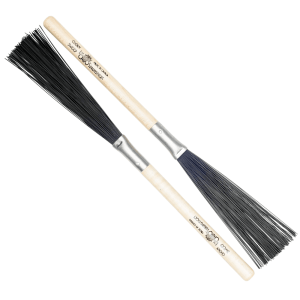 Los Cabos Drumsticks - Fixed Nylon Brushes (pair)