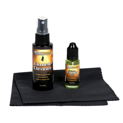 MusicNomad - Premium Ukulele Care Kit - 3 pc.