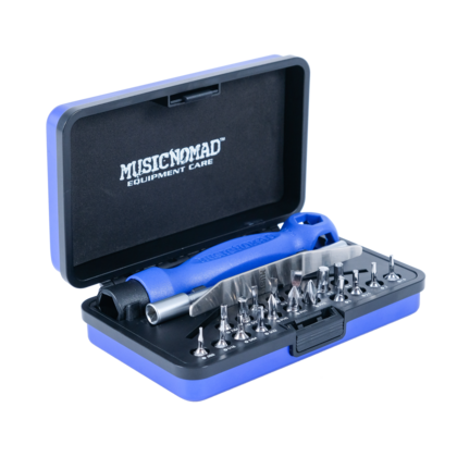 MusicNomad - Premium Guitar Tech Screwdriver and Wrench Set